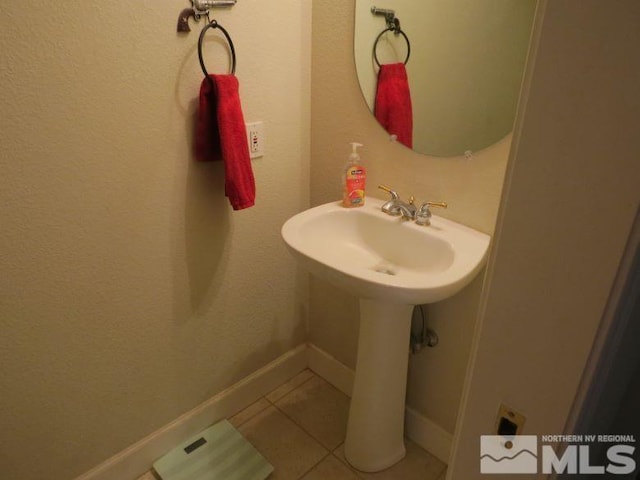 bathroom featuring tile patterned floors