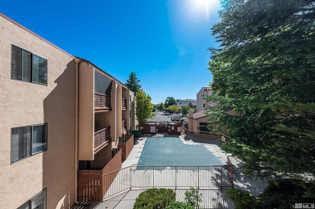 exterior space with a patio