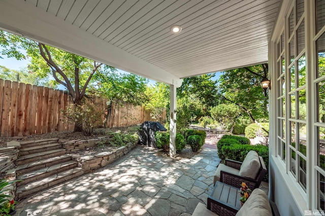 view of patio