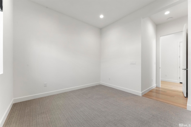 empty room with light carpet