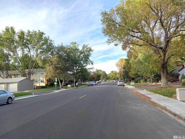 view of street