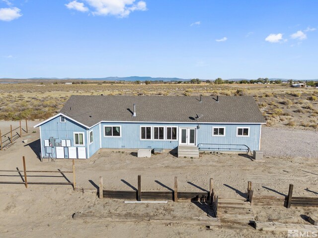 view of rear view of house