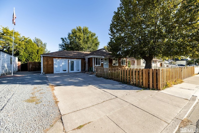 view of ranch-style house