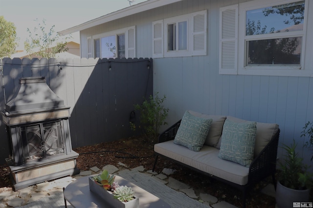 view of patio