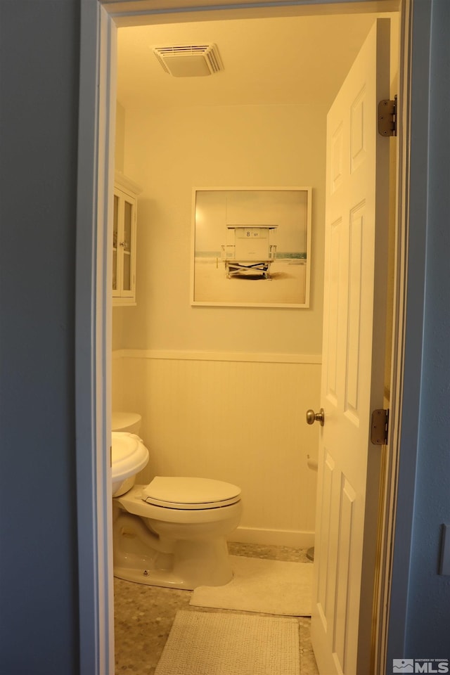 bathroom with toilet