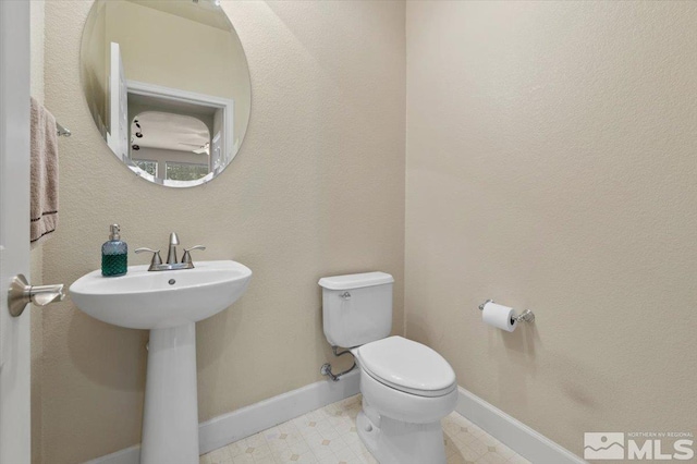 bathroom with toilet