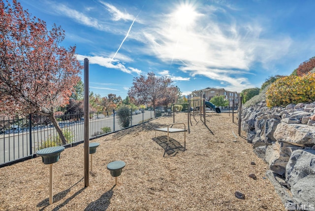 view of playground