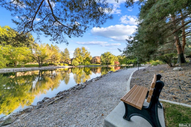 property view of water