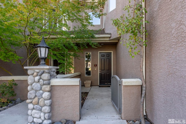 view of entrance to property