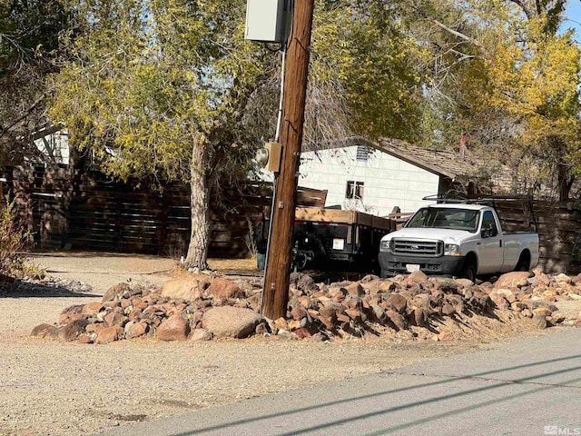 view of side of property