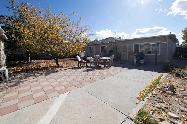 back of house featuring a patio