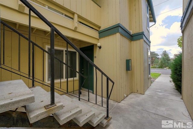 exterior space with a patio