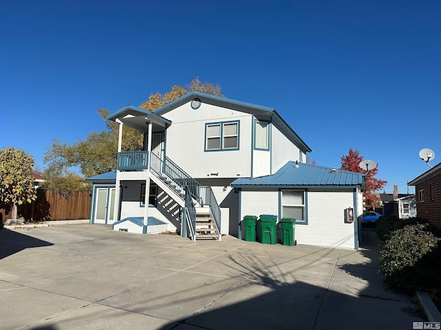 view of rear view of house