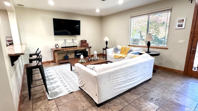 view of living room