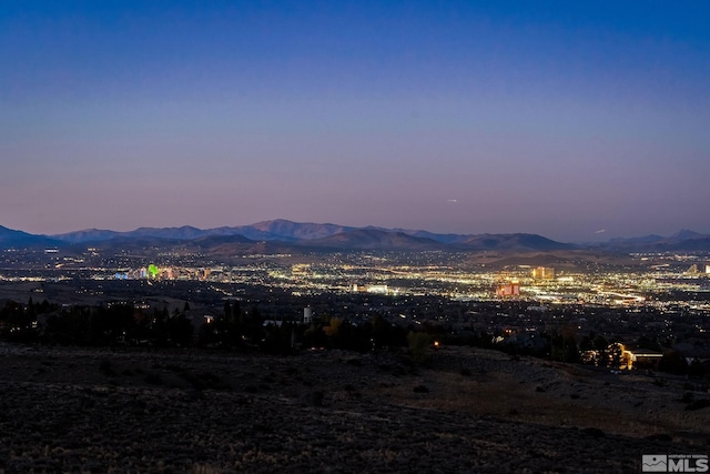 view of mountain feature