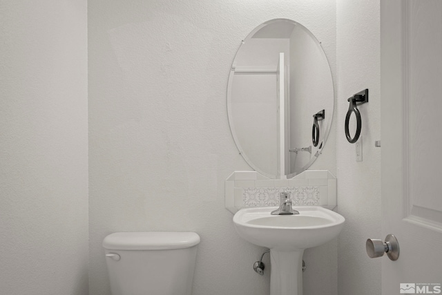 bathroom with toilet