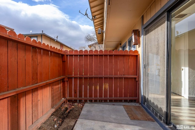 view of patio