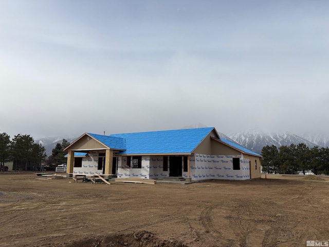 view of property under construction