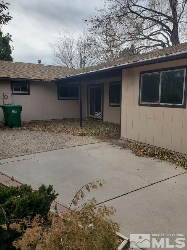 exterior space with a patio