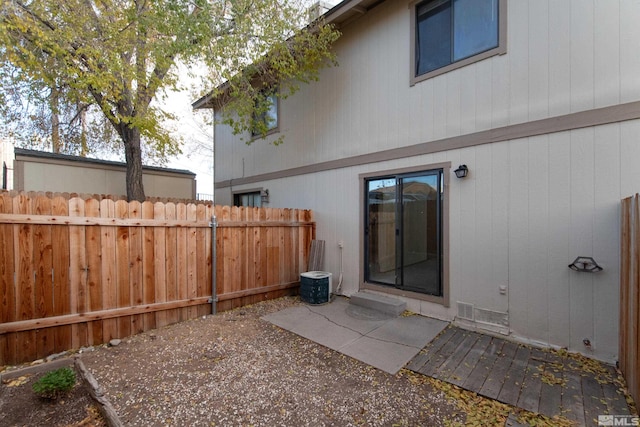 rear view of house with a patio area