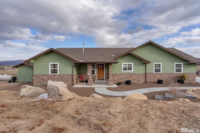 view of craftsman-style home