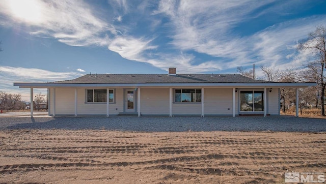 view of back of house