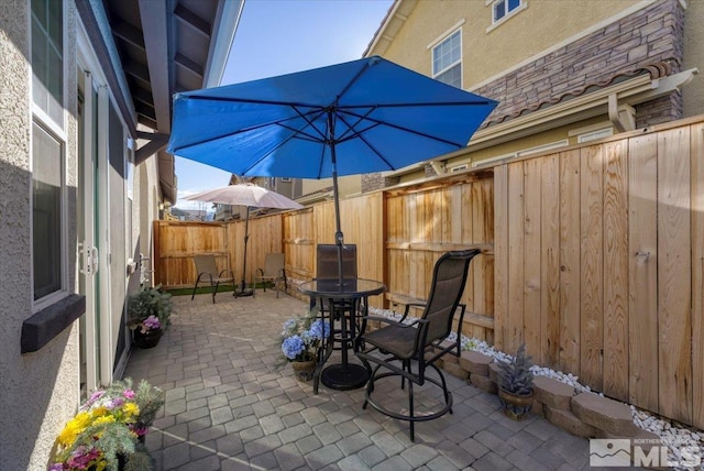 view of patio / terrace