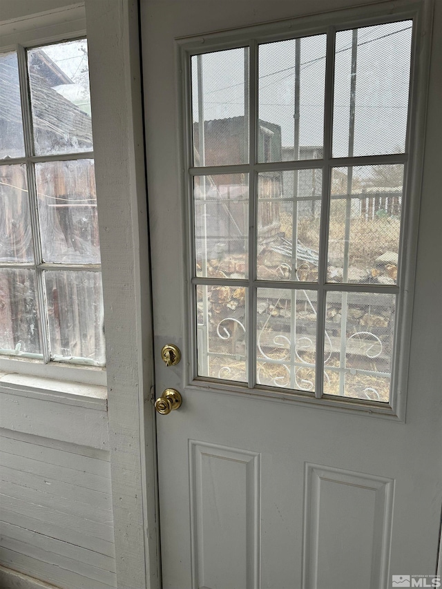 view of entryway