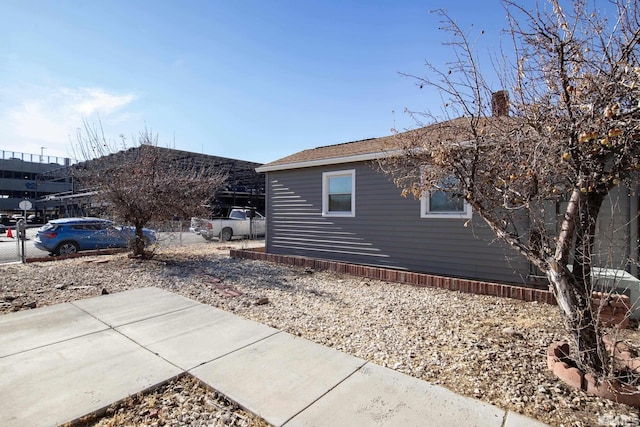 view of home's exterior featuring a patio