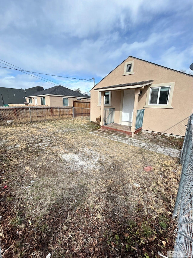 view of back of house