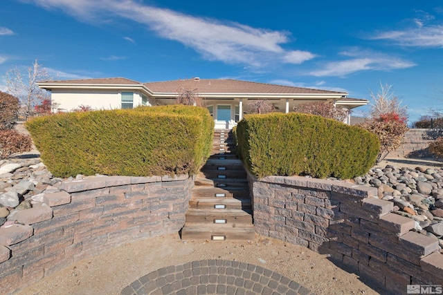 view of ranch-style house