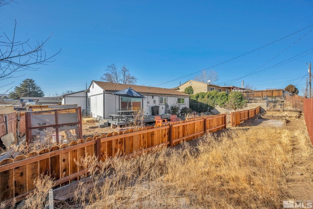 view of rear view of house