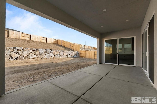 view of patio / terrace