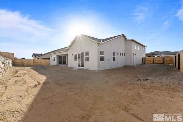 view of rear view of house