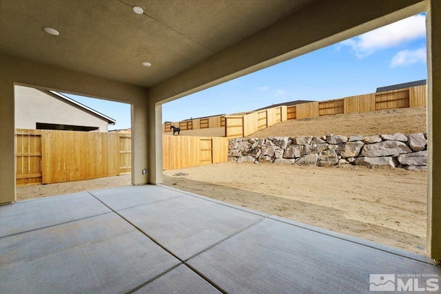 view of patio / terrace