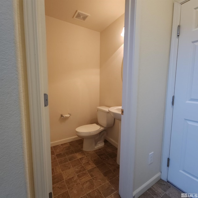 bathroom with toilet