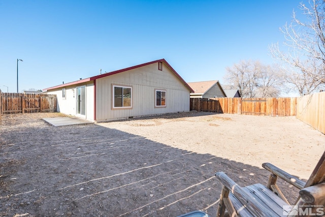 view of rear view of property