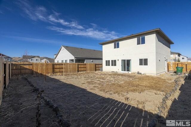 view of rear view of property