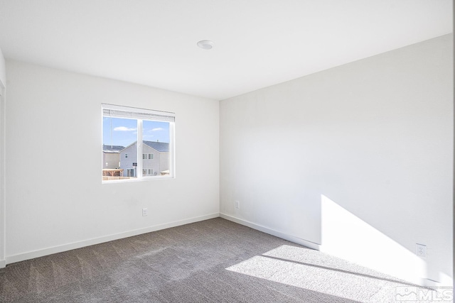 empty room with carpet floors