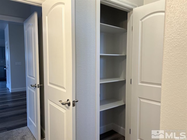 view of closet