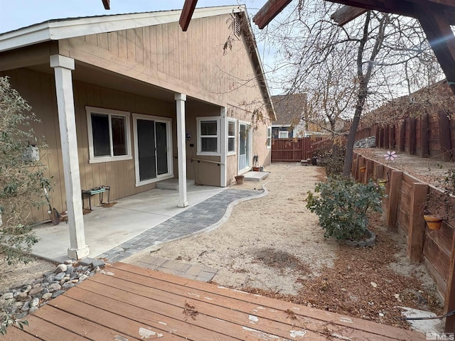 exterior space featuring a patio