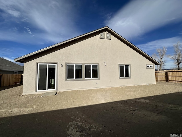 view of rear view of house