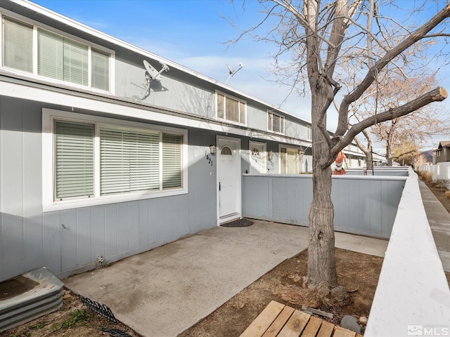 exterior space featuring a patio