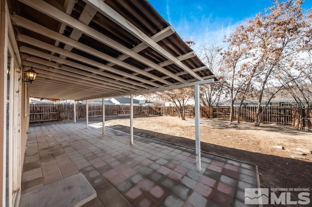 view of patio