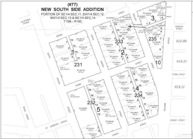 0 Sinclair St, Reno NV, 89501 land for sale