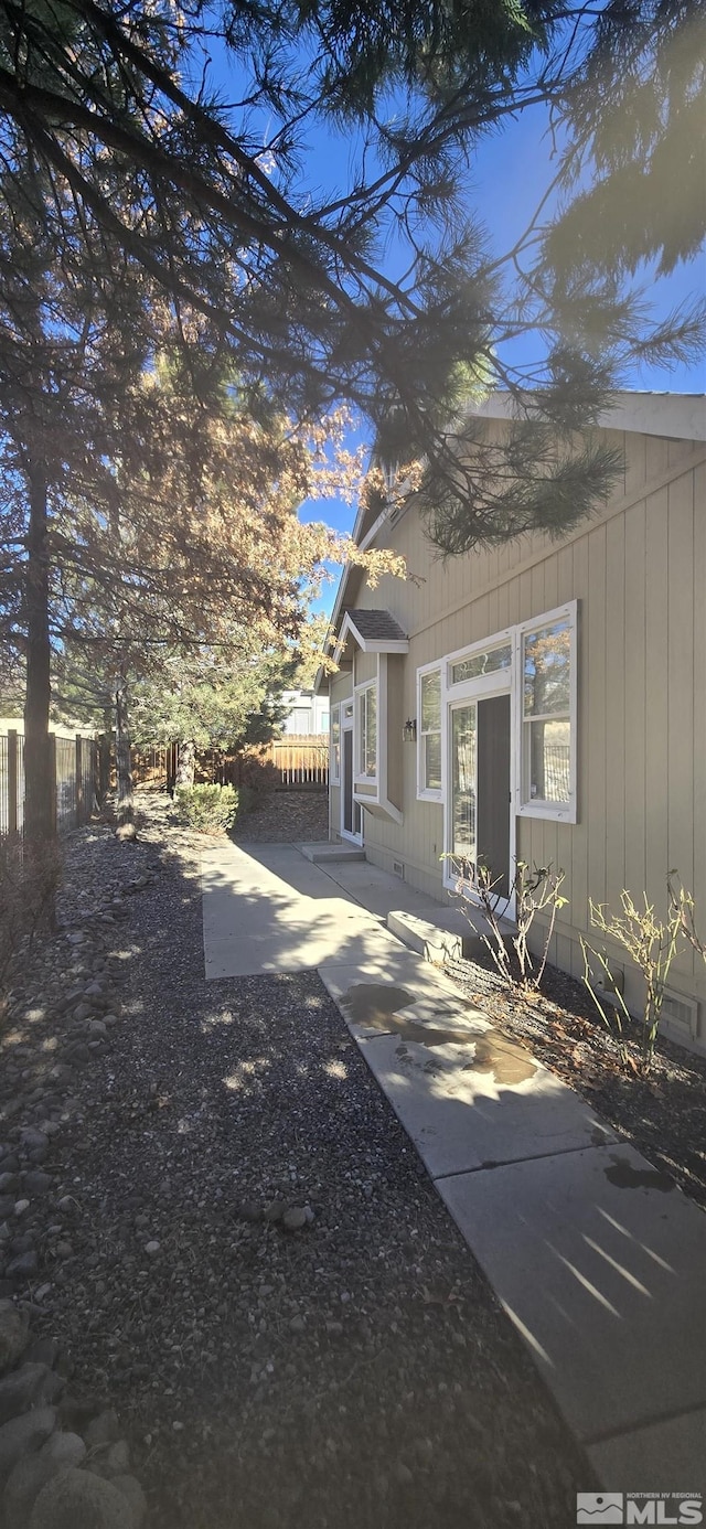 exterior space with a patio area