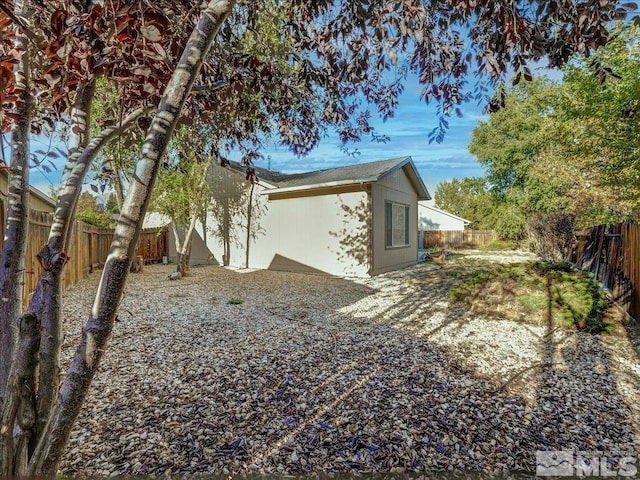 view of property exterior