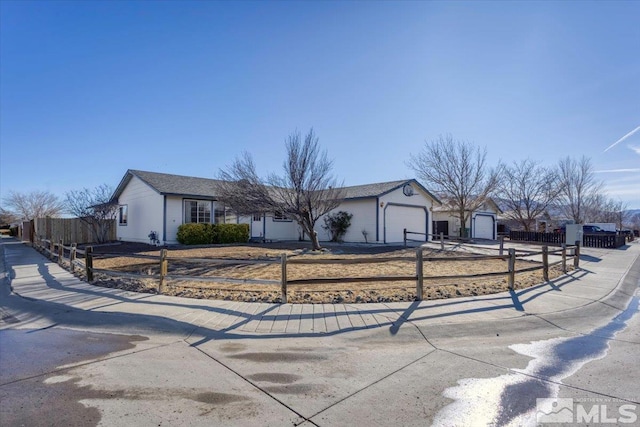 view of ranch-style house