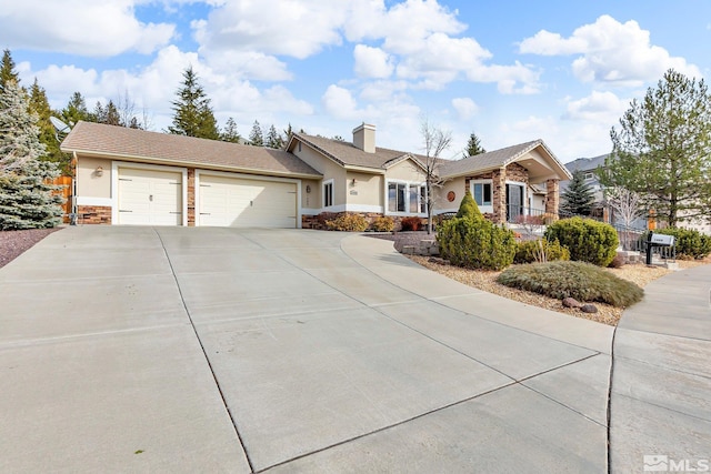 view of ranch-style house