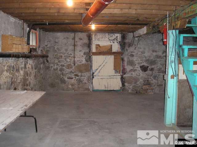 view of basement